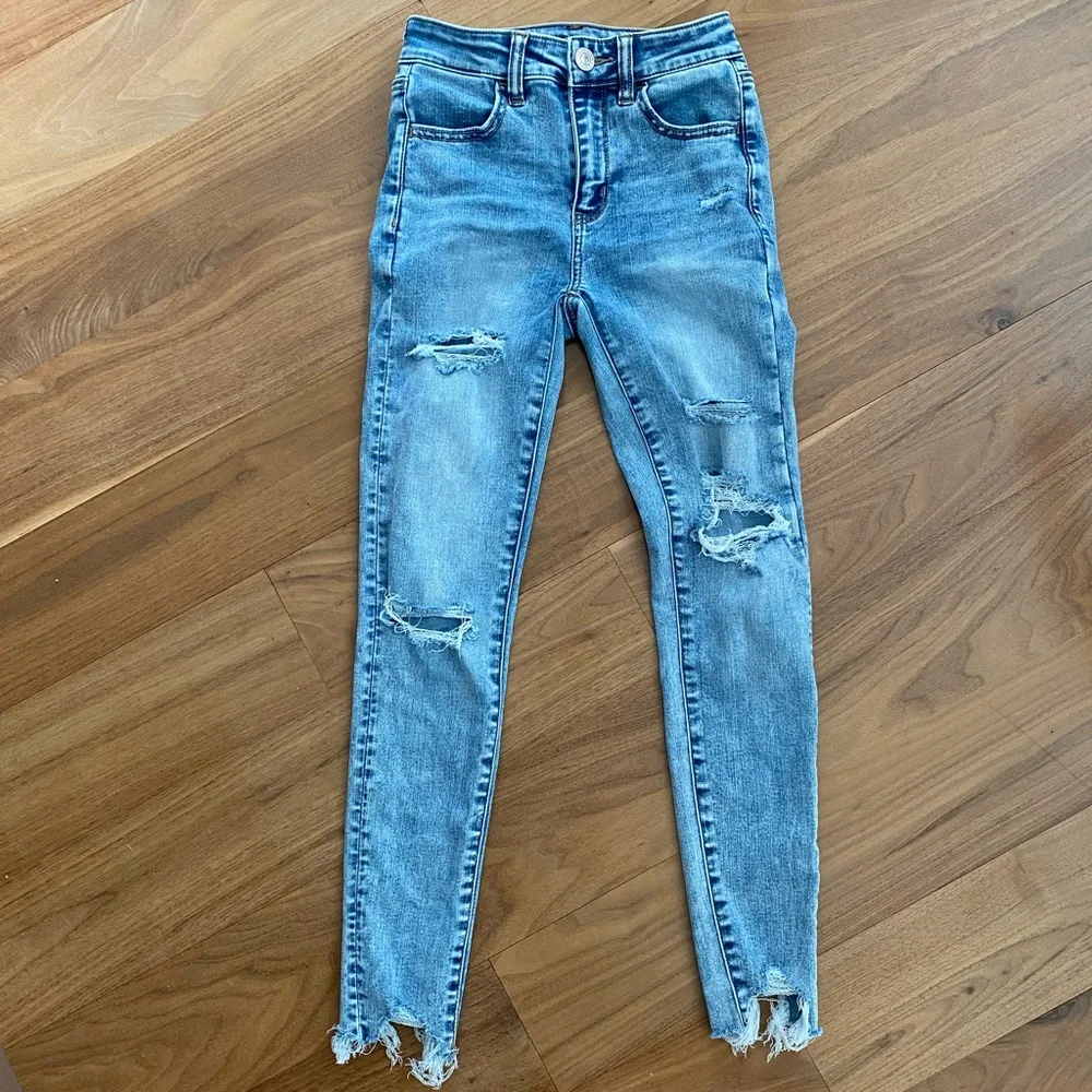 AE Next Level Stretch Hi- Rise Jegging Jeans - Picture 5 of 11